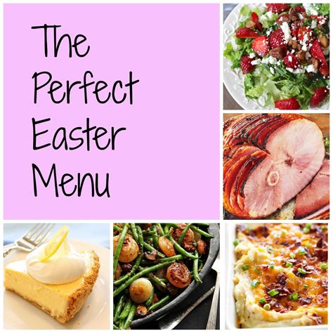 traditional easter dinner menu ideas for kids